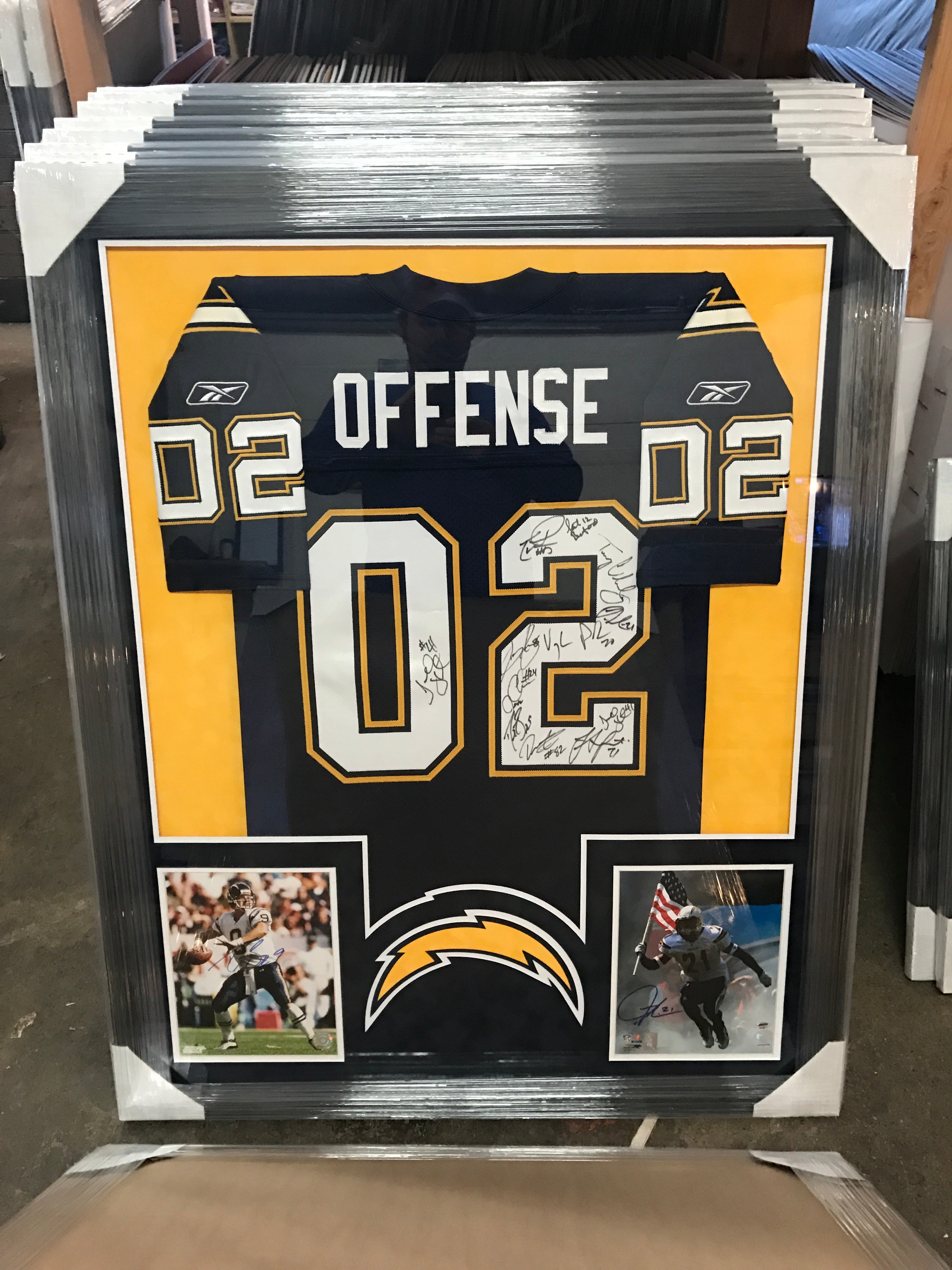 Jersey Framing MVP Authentics