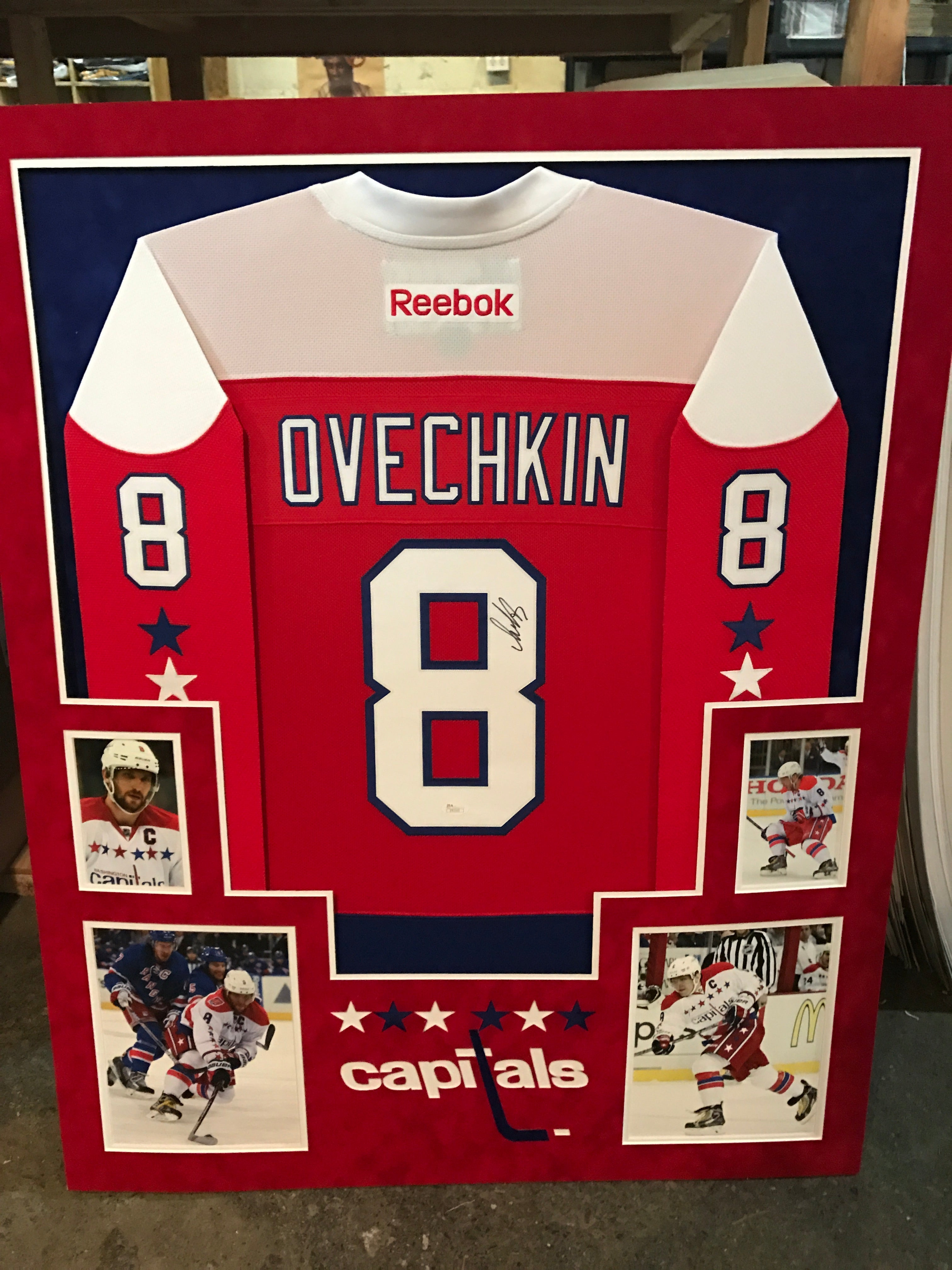 Jersey Framing MVP Authentics