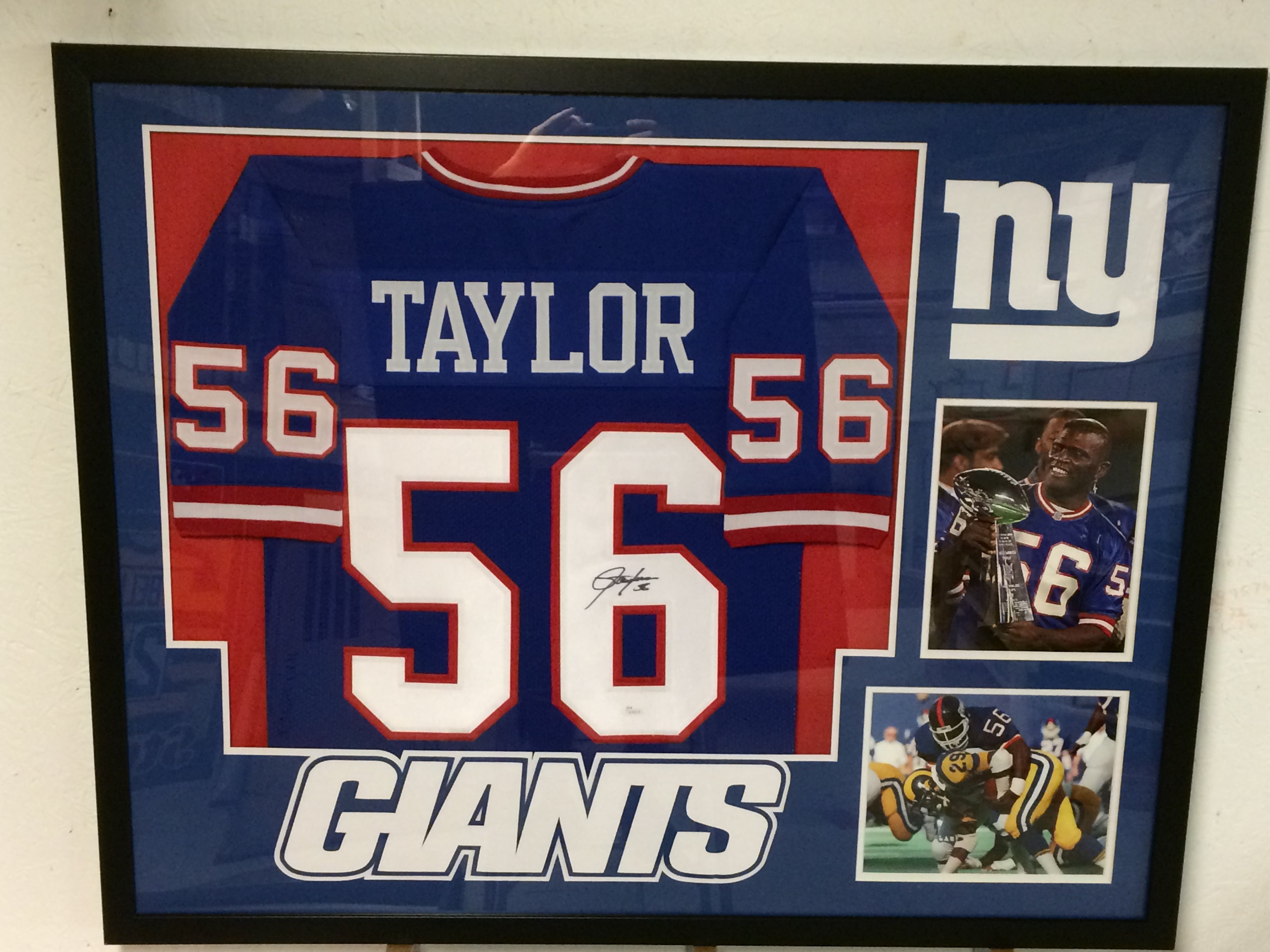 Jersey Framing MVP Authentics