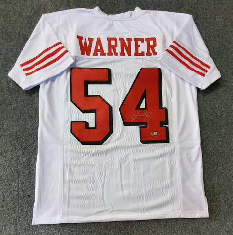 Fred Warner Signed San Francisco 49ers Jersey (Beckett COA) 2020 Pro B –  Super Sports Center